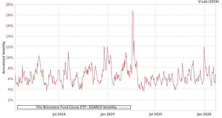 graph of The Brinsmere Fund Conse ETF EGARCH