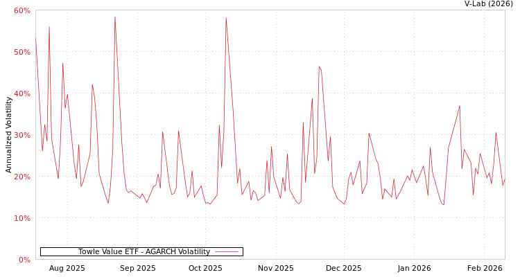 graph of Towle Value ETF AGARCH