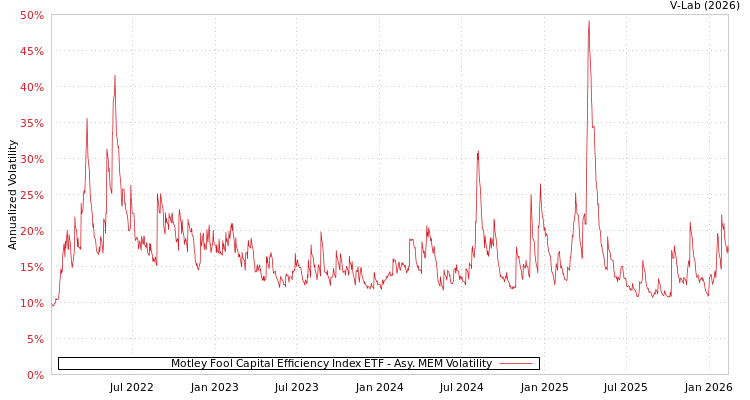 graph of Motley Fool Capital Efficiency Index ETF AMEM