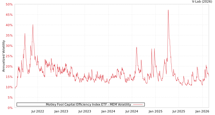 graph of Motley Fool Capital Efficiency Index ETF MEM