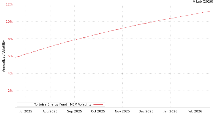 graph of Tortoise Energy Fund MEM