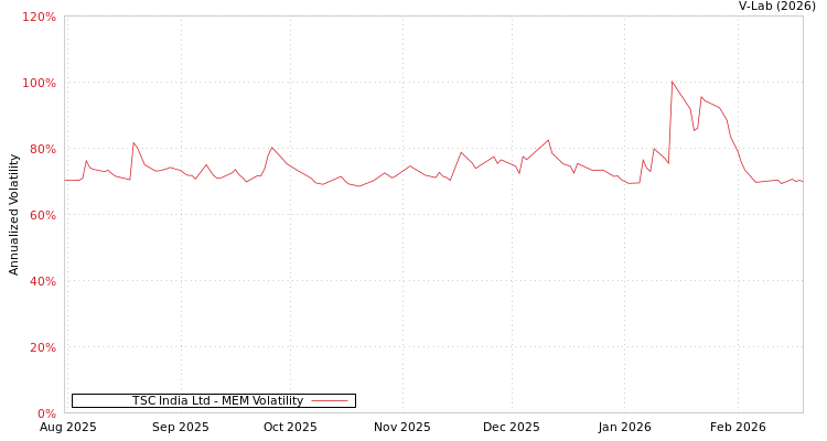 graph of TSC India Ltd MEM