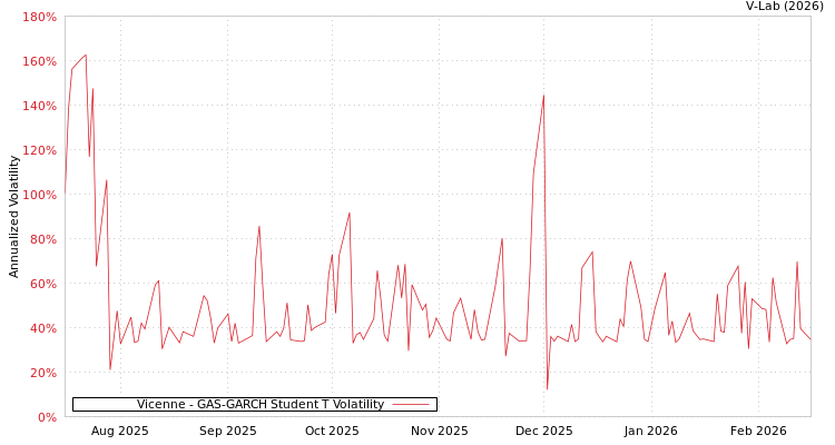 graph of Vicenne GAS-GARCH-T